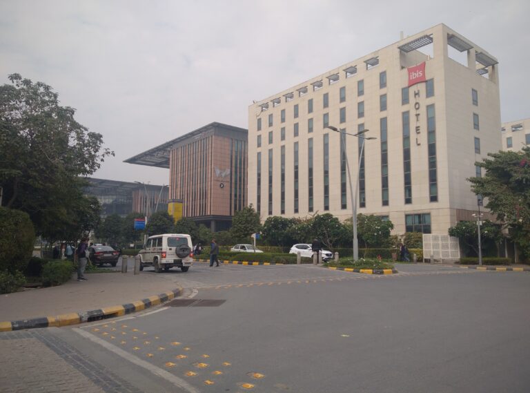 Ibiz and worldmark building at aerocity Delhi