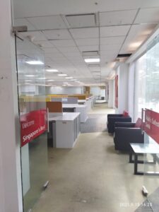 Furnished Office space area in Capitol point building